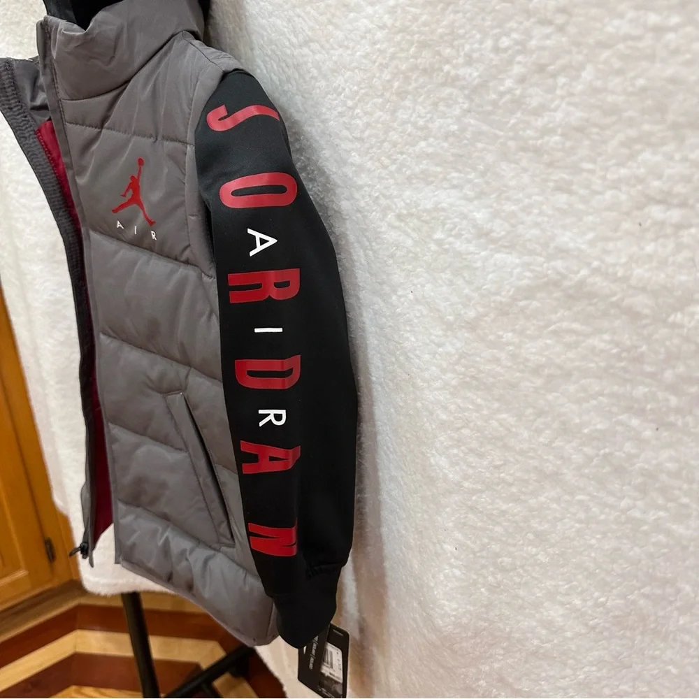 Boys Grey Nike Air Jordan Jacket